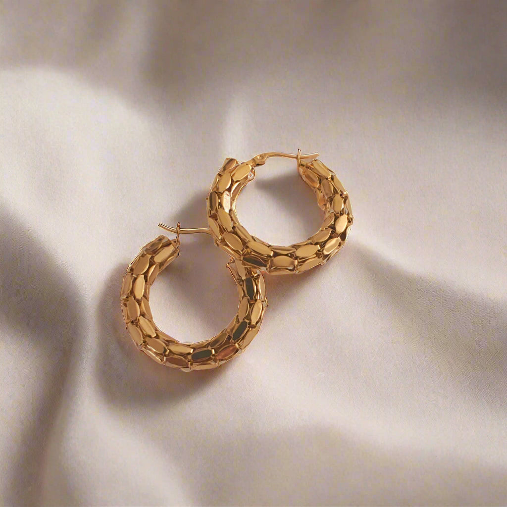 Textured Hoops